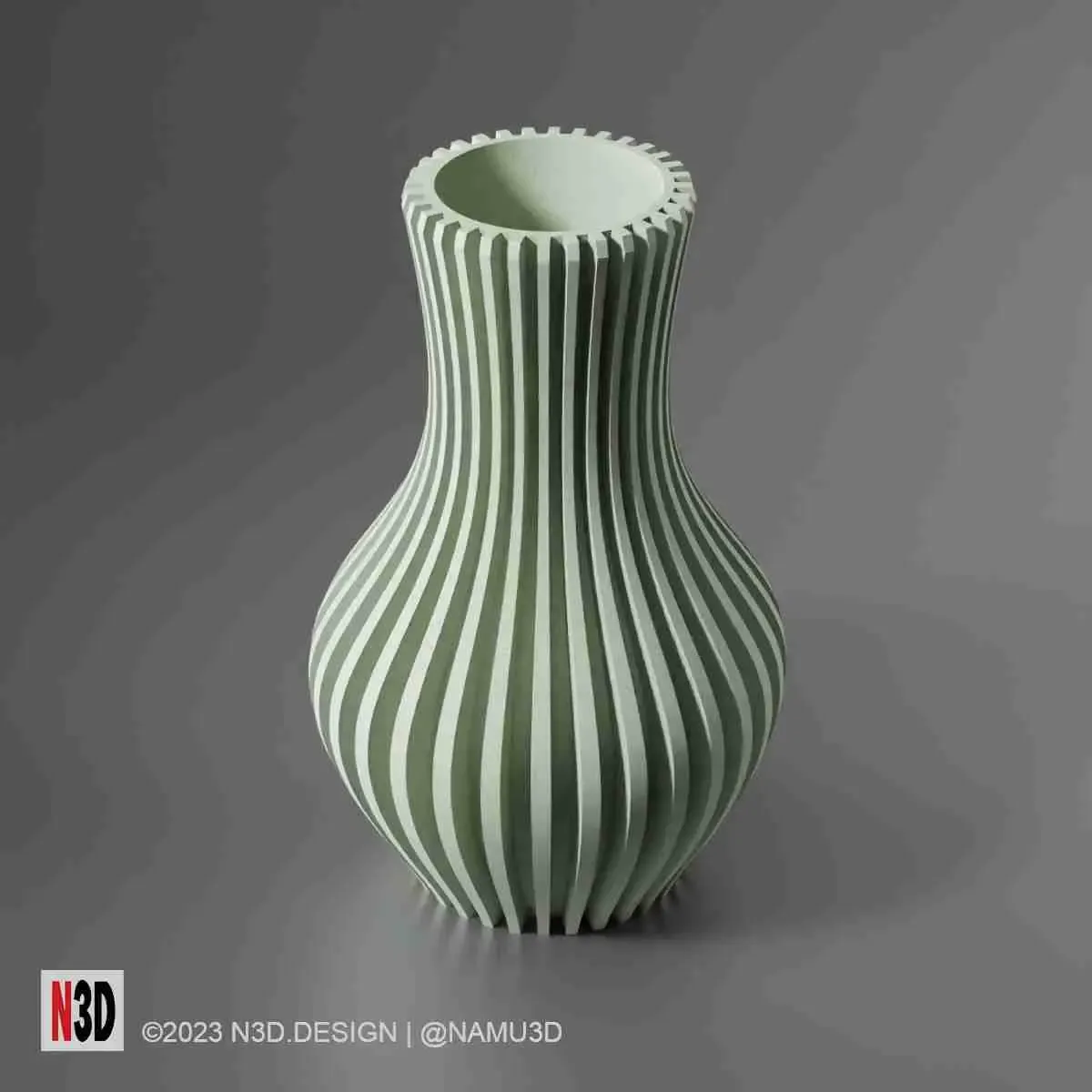 Vase 0034 A - Belly vase