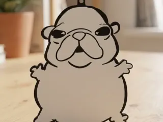Llavero - Perro Gracioso