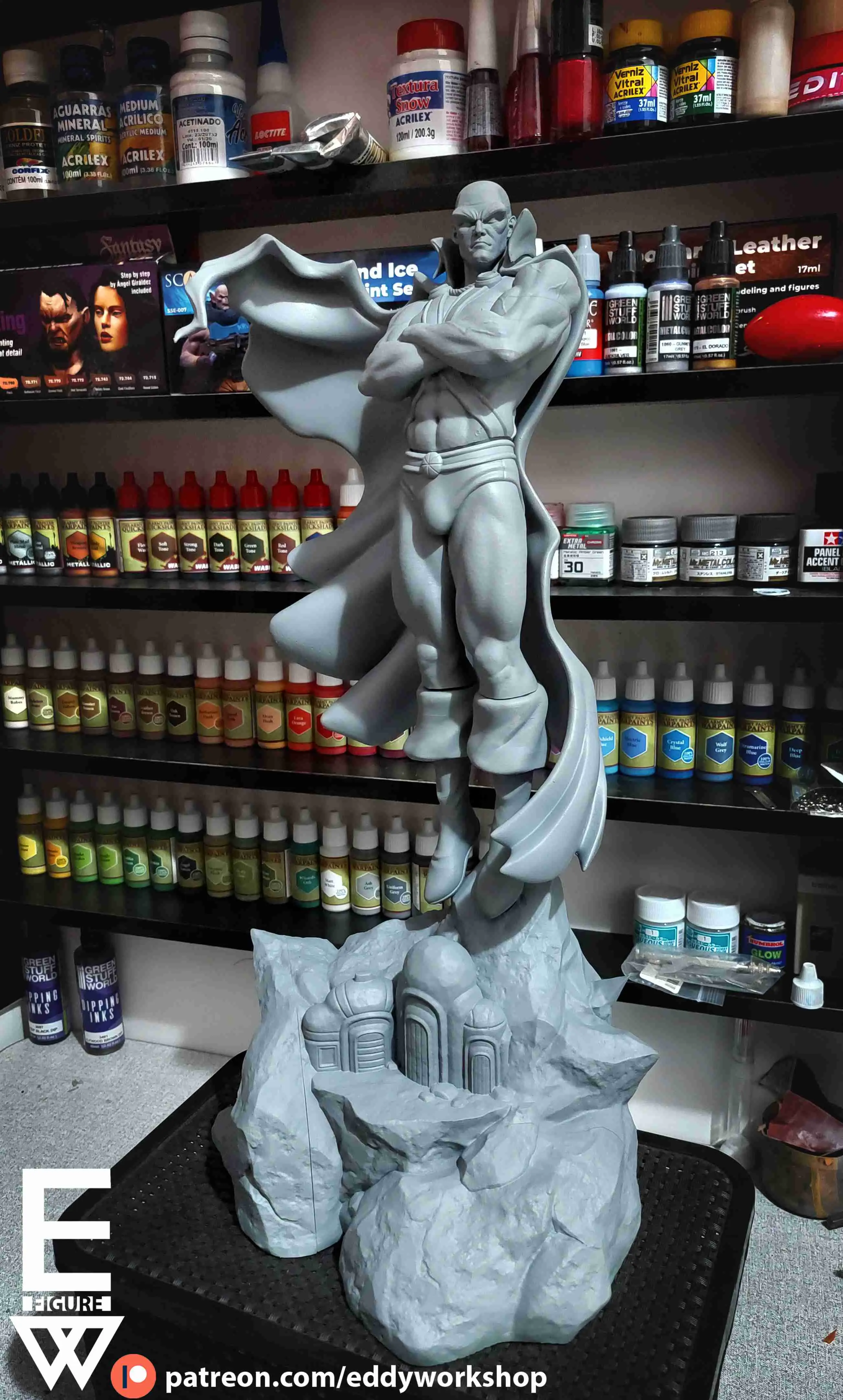 MARTIAN MANHUNTER- 3D STL FERTIG ZUM DRUCKEN