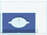 Woodworking Router Template Inset Puck Light-0