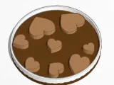 Heart cup coaster-0