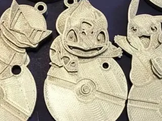 Bulbasaur pokemon keychain