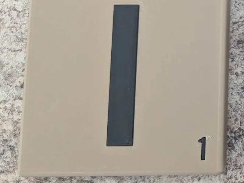 Letter I Scrabble Tile
