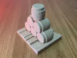 Medieval Barrel Smartwatch Stand-3