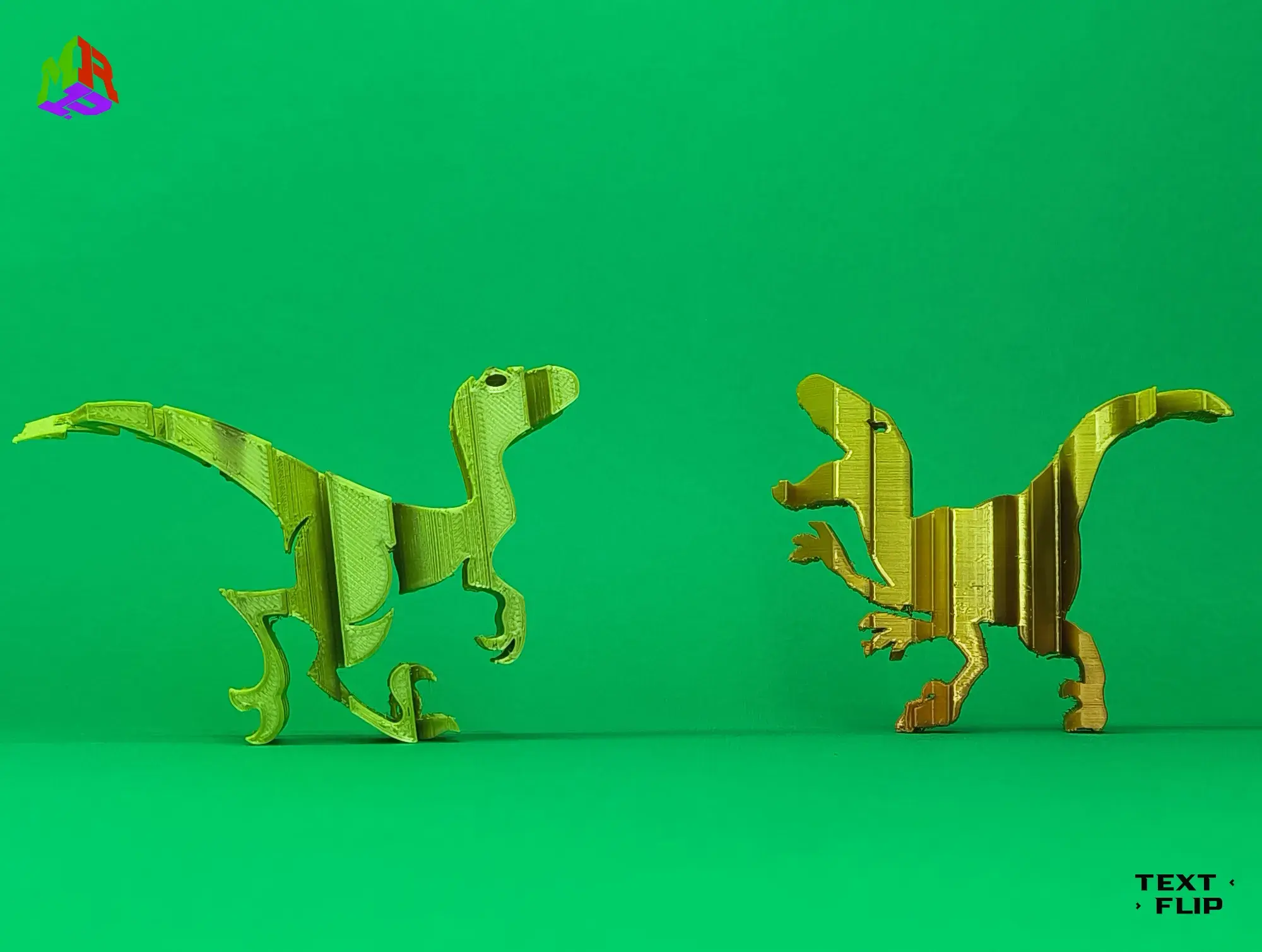 Quick Print Raptor 3D Printer Files | 3MF File | Text Flip - Raptor 2.0 | Creality Cloud