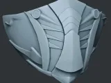SubZero Mortal Kombat Inspired Ninja Mask 3D STL-1