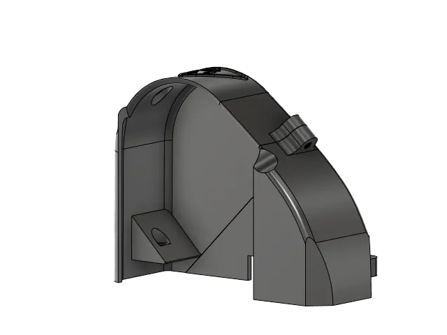 X-Maxx Two Piece Gear Cover - Improved