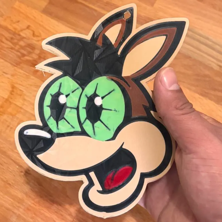 San Antonio Spurs Coyote Keychain