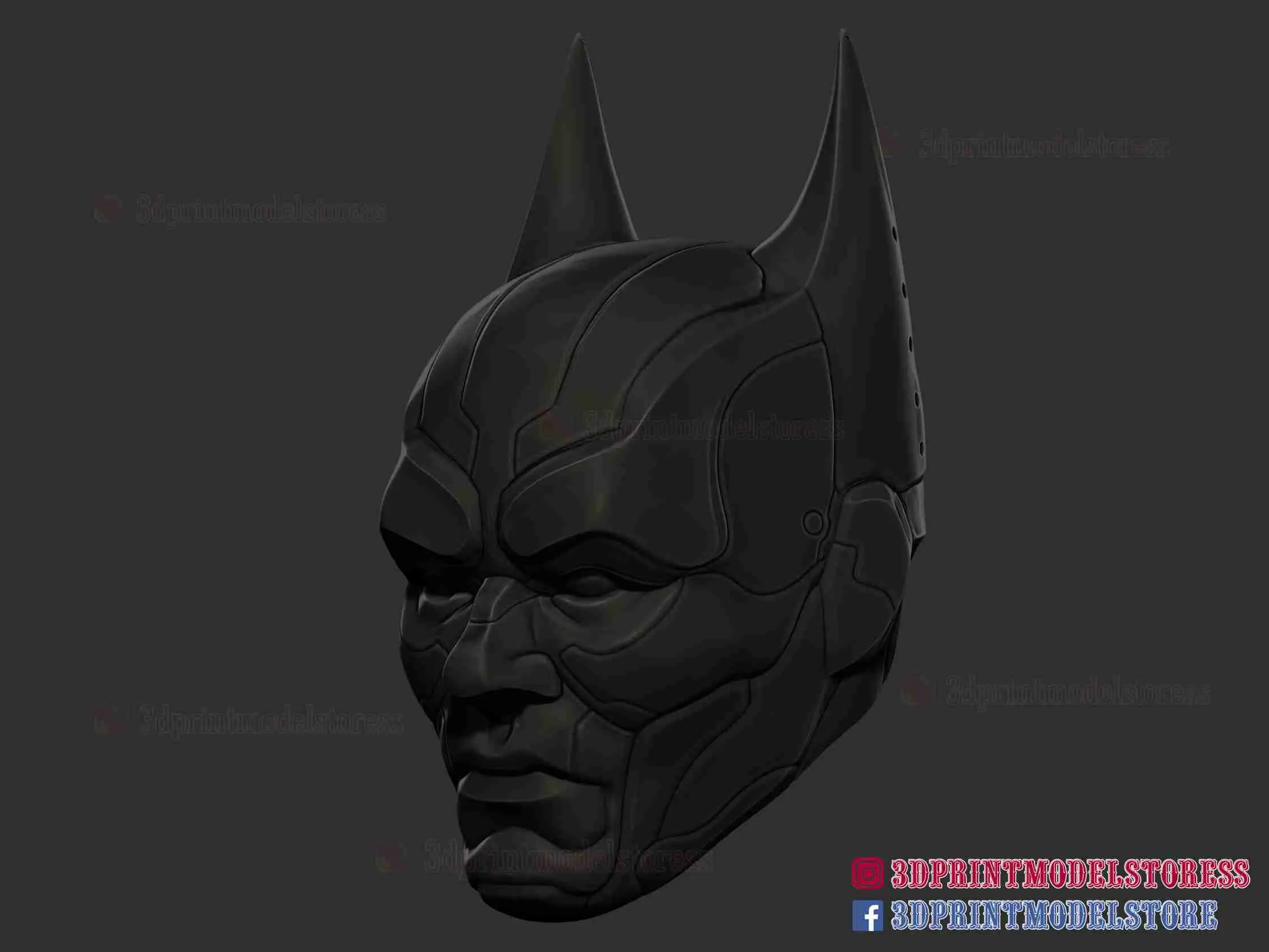 Batman Beyond Cowl Cosplay - DC Comics - The Batman