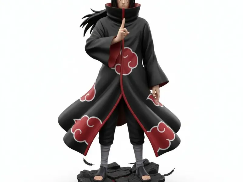 Itachi Uchiha Akatsuki 3D Figurine