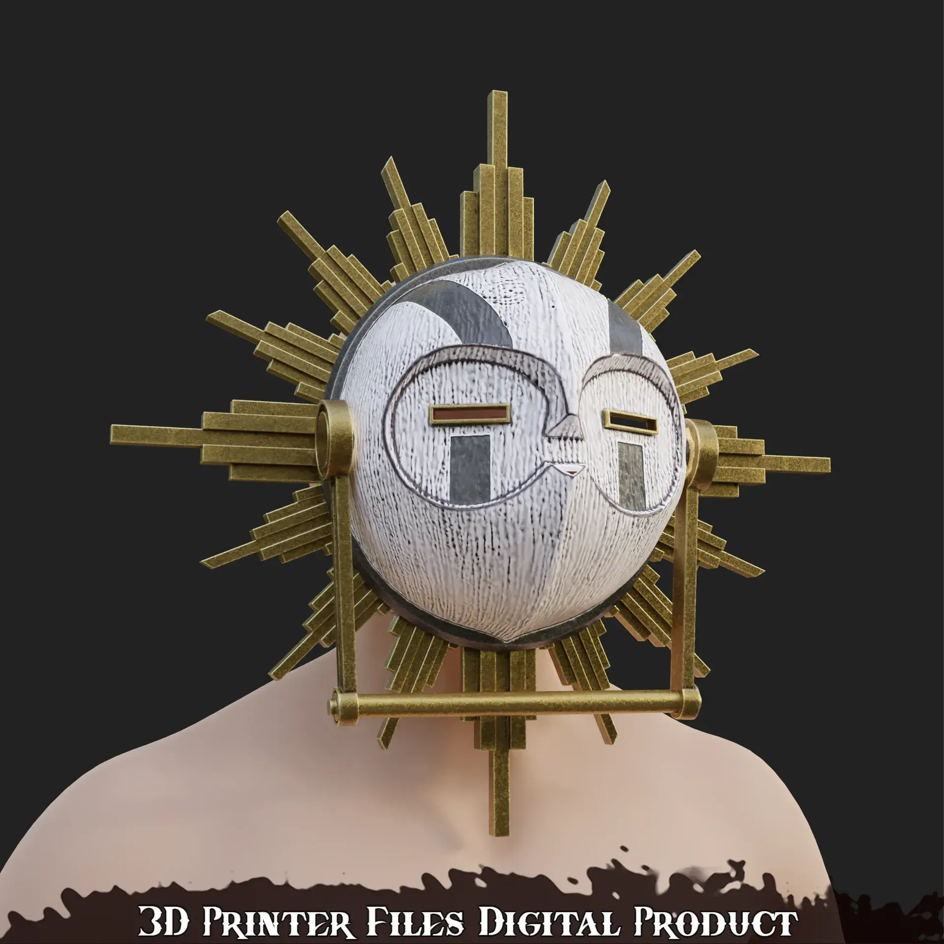 Esquie Cosplay Wall Mounted Mask Clair Obscur: Expedition 33