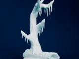 Frozen Tree Headphone Stand | Winter Desk Decor-2