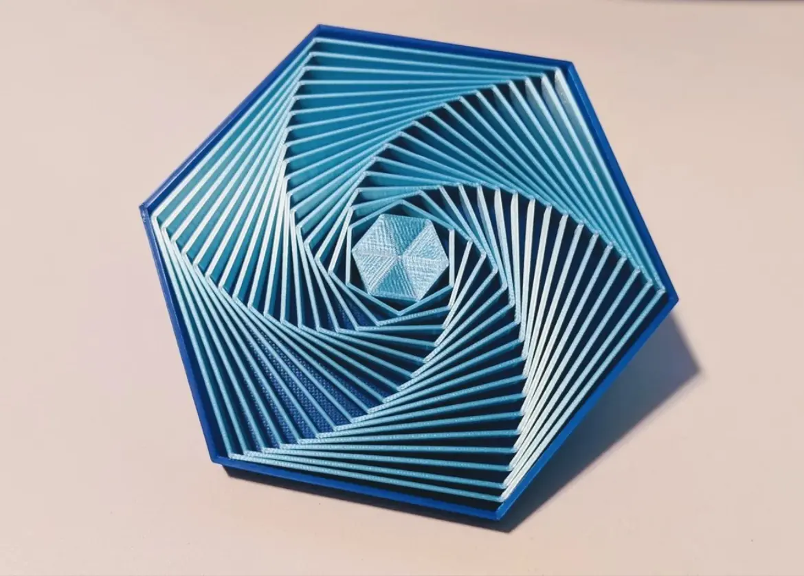 Fidget hexagons