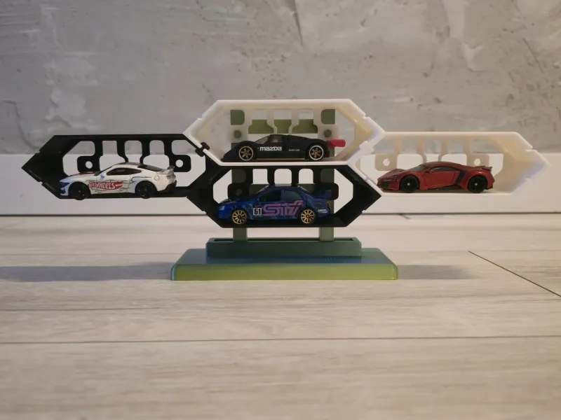 Soporte modular para coches HotWheels 1/64