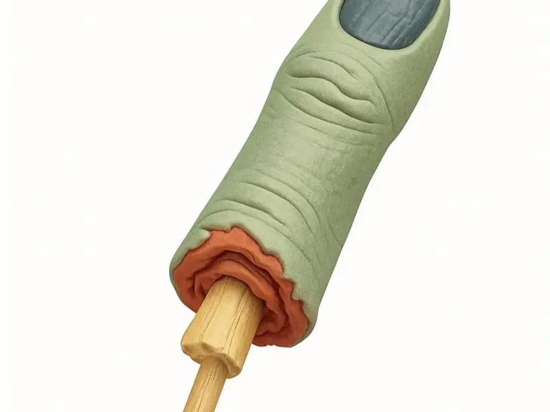 Palito De Petisco Dedo Amputado Halloween