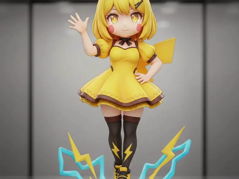 Voltina Spark – Chibi Electric Idol