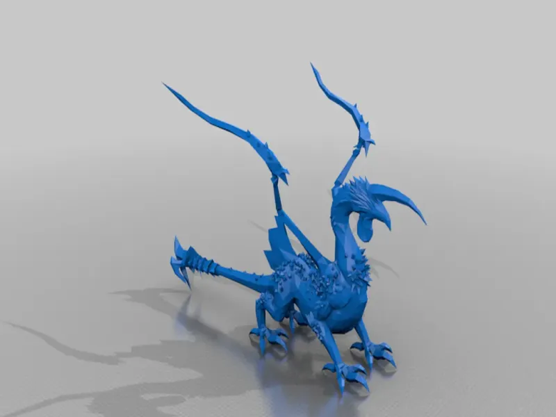 flightless giant cockatrice - dnd monster