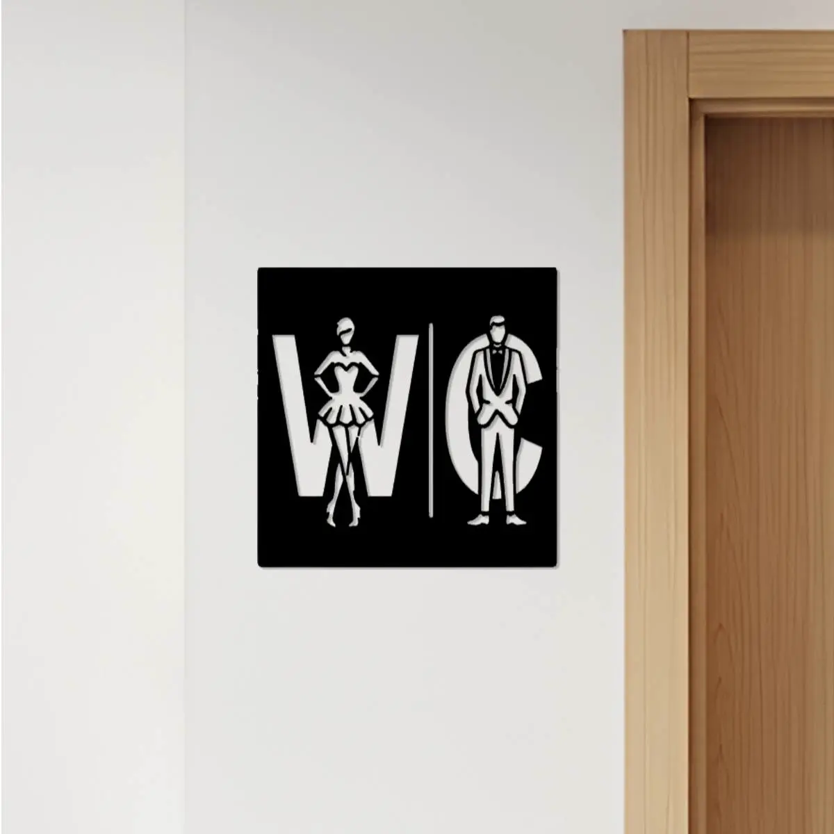 Other STL Download - WC, Toilet Sign, Restroomby OALPO