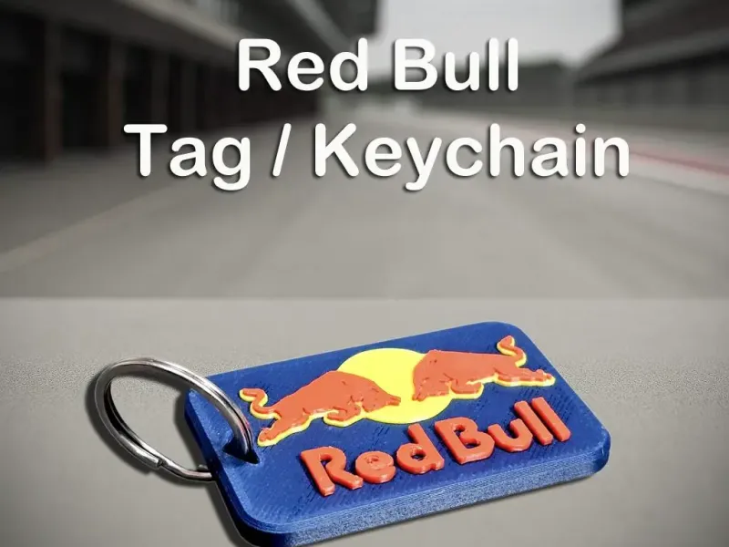 Red Bull Anhänger oder Schlüsselanhänger
