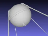 Sputnik Satellite 3D-Printable Scale Model-3