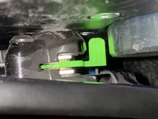 Shimano disc pad spacer with big handle