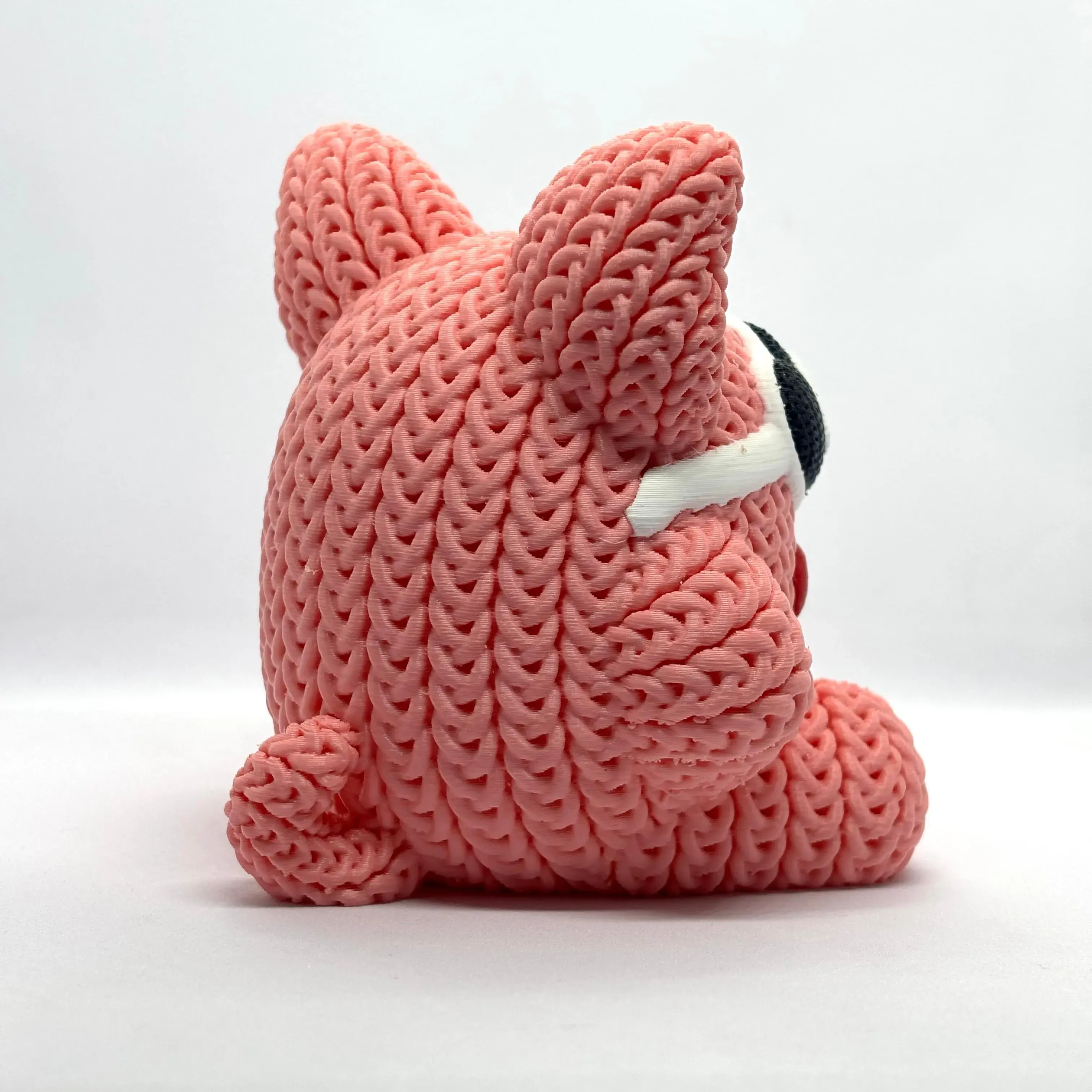 Knitted Valentine Piggy