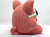 Knitted Valentine Piggy-3