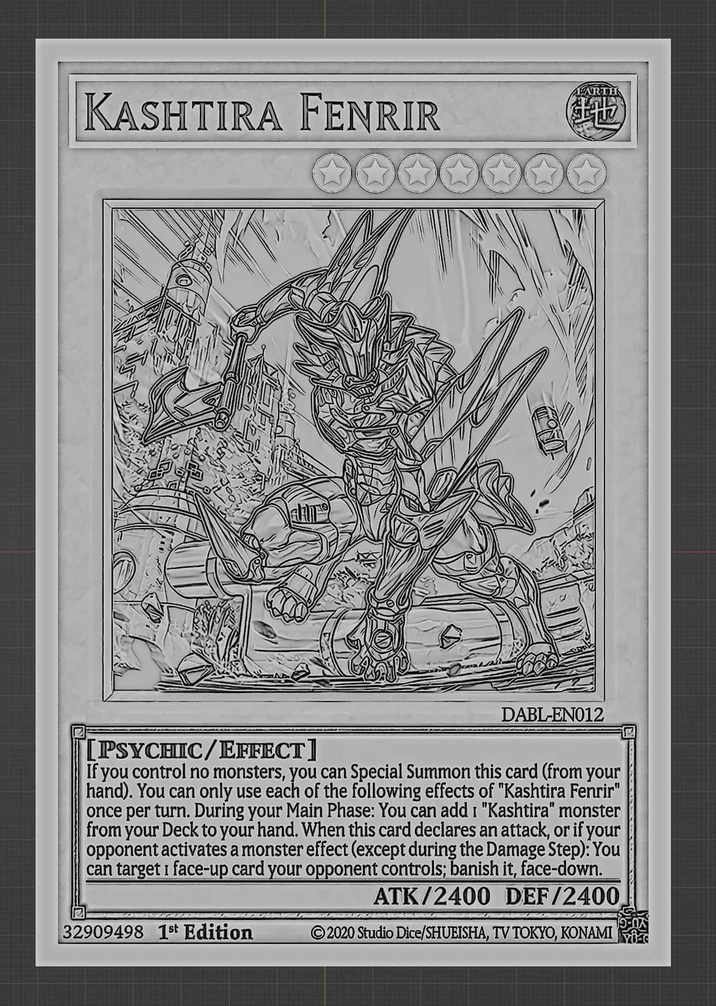 kashtira fenrir - yugioh