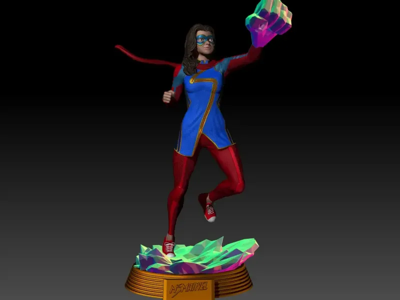 Miss Marvel - serie fan art