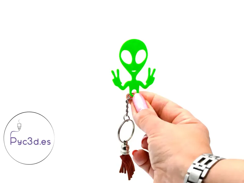 CHAVEIRO ALIENÍGENA