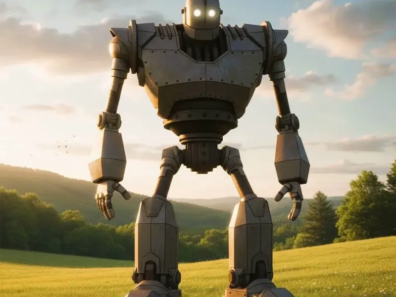 The Iron Giant - Cute Robot Figurine