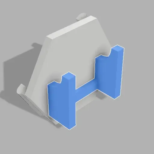 Hexagonal Modular System for K1 Workspace: Wrench Holder