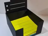 Note Pad Organizer with Checklist Stencil – 85 × 85 mm-1