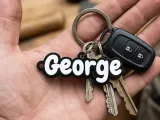 Llavero  con nombre George-1
