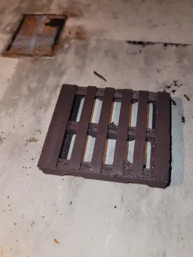 1/18 PALETTE DE BOIS / WOODEN PALLET