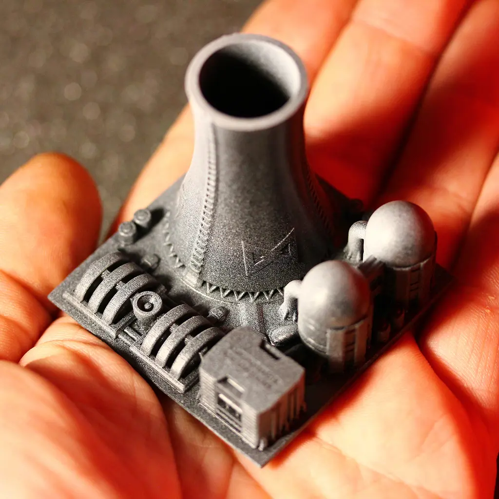 Nuclear power plant - Building - For board games like Monste