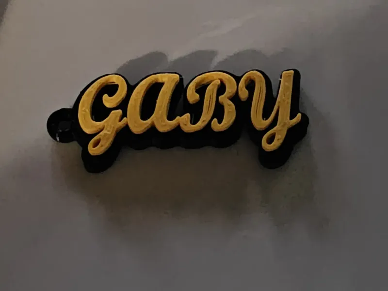 llavero nombre gaby