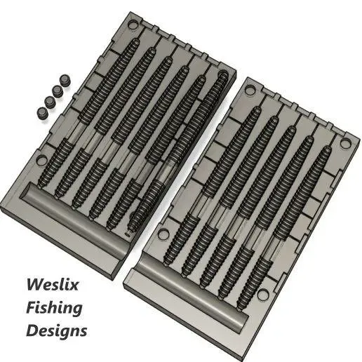 worm mold 135 mm plus master