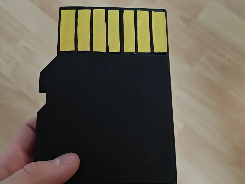 Giant SD Card!