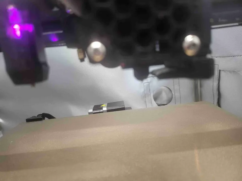 Creality E-fit direct drive extruder part cooling duct