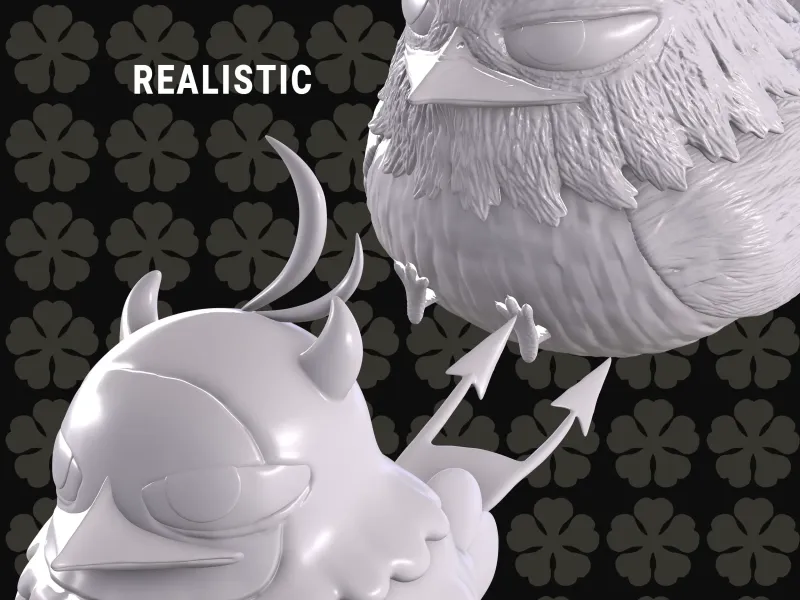 ¡FREE! NERO - 3D PRINT BLACK CLOVER 2 FIGURES ¡FREE!