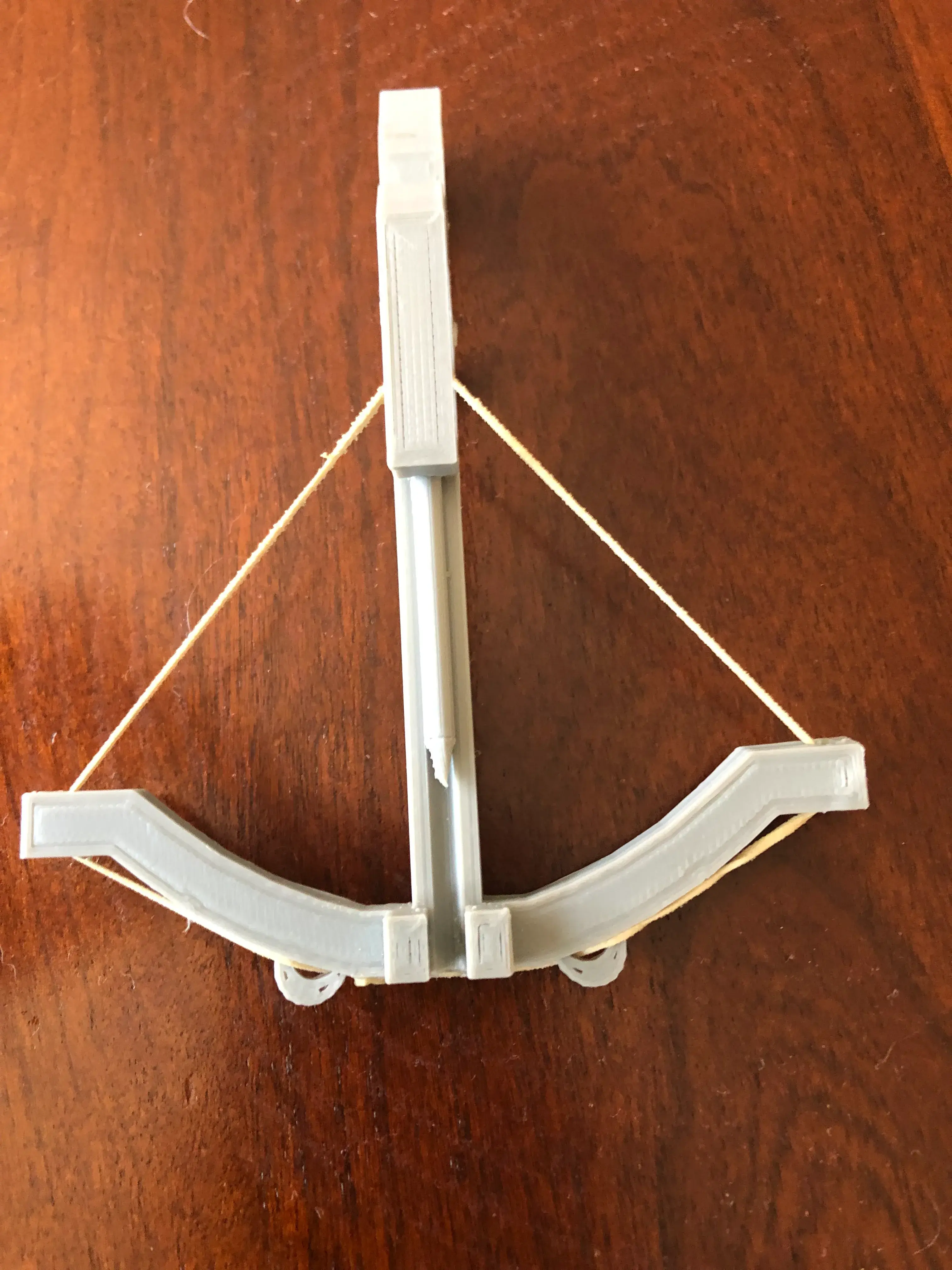 WORKING Handheld Crossbow (rubber band needed)