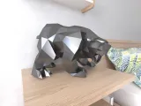 Bear Lowpoly Low poly-0