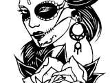 2D sugar skull girl 3-0