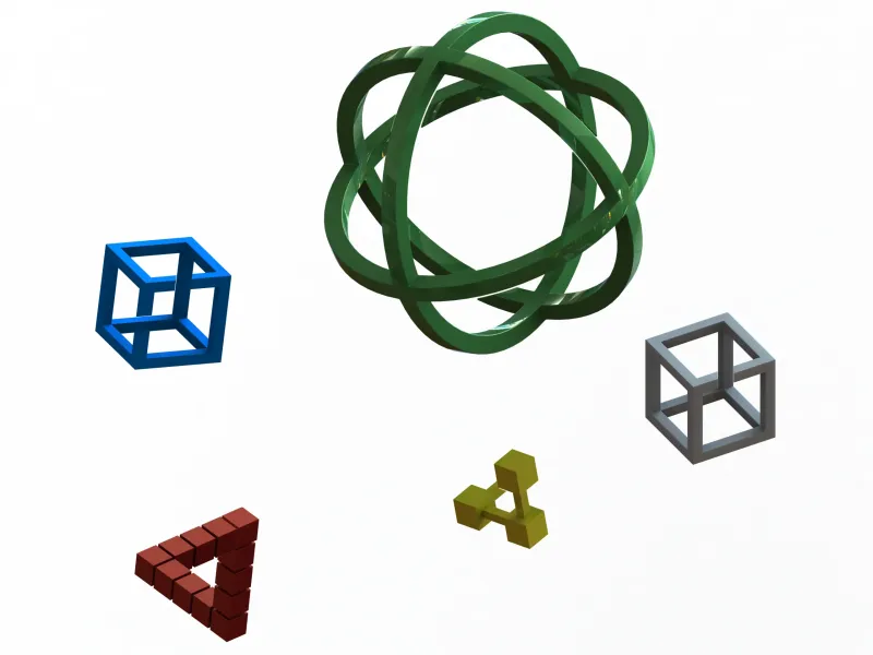 Oggetti impossibili di MC Escher