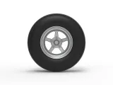 Front tractor wheel Version 5 Scale 1:25-7