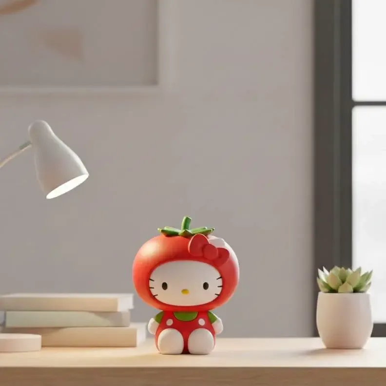 Hello Kitty Tomato Costume 3D Model