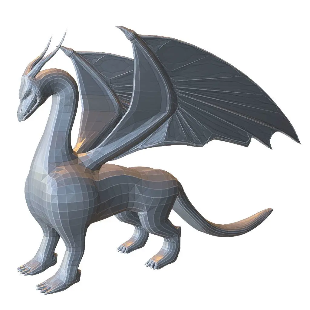 Dragon Guardian Statue