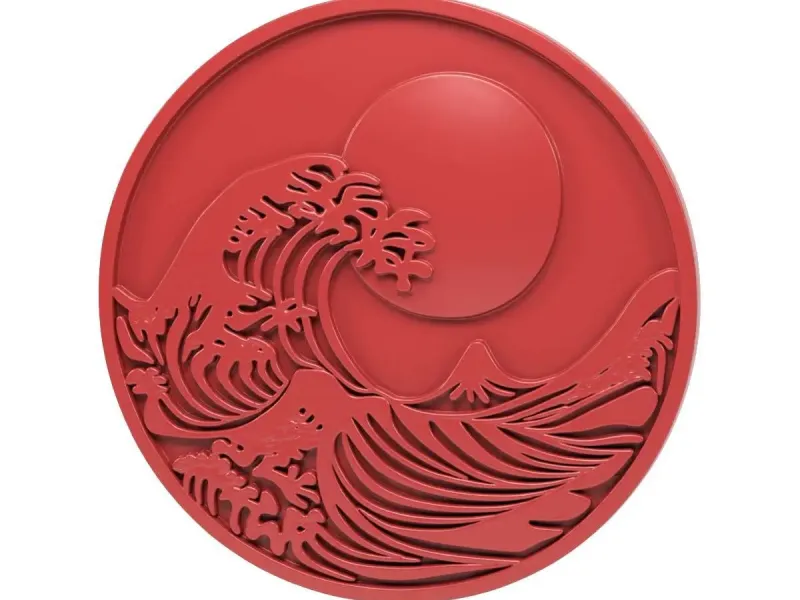Japanische Wanddekoration