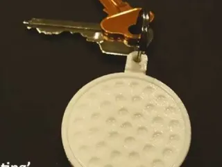 golf ball keychain